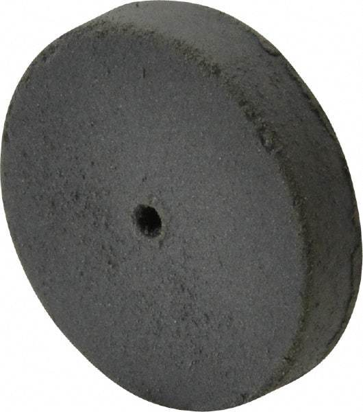 Cratex - 1" Diam x 1/16" Hole x 3/16" Thick, Surface Grinding Wheel - Silicon Carbide, Extra Fine Grade, 25,000 Max RPM, Rubber Bond, No Recess - Apex Tool & Supply