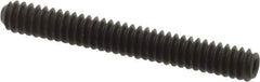 Value Collection - #4-40 UNC, 7/8" OAL, Cup Point Set Screw - Grade 8 Alloy Steel, 0.05" Key - Apex Tool & Supply