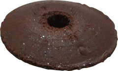 Cratex - 3/8" Diam x 1/16" Hole x 3/32" Thick, Surface Grinding Wheel - Silicon Carbide, Fine Grade, Rubber Bond, No Recess - Apex Tool & Supply