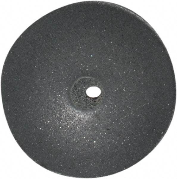 Cratex - 5/8" Diam x 1/16" Hole x 3/32" Thick, Surface Grinding Wheel - Silicon Carbide, Extra Fine Grade, 25,000 Max RPM, Rubber Bond, No Recess - Apex Tool & Supply