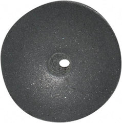 Cratex - 5/8" Diam x 1/16" Hole x 3/32" Thick, Surface Grinding Wheel - Silicon Carbide, Extra Fine Grade, 25,000 Max RPM, Rubber Bond, No Recess - Apex Tool & Supply