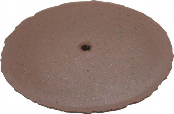Cratex - 1" Diam x 1/16" Hole x 1/8" Thick, Surface Grinding Wheel - Silicon Carbide, Fine Grade, Rubber Bond, No Recess - Apex Tool & Supply