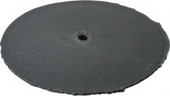 Cratex - 1" Diam x 1/16" Hole x 1/8" Thick, Surface Grinding Wheel - Silicon Carbide, Extra Fine Grade, Rubber Bond, No Recess - Apex Tool & Supply