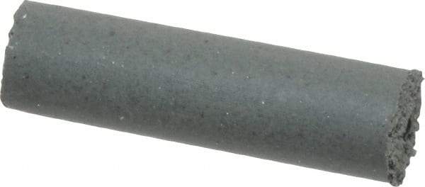 Cratex - 1/4" Max Diam x 7/8" Long, Cylinder, Rubberized Point - Coarse Grade, Silicon Carbide, 1/16" Arbor Hole, Unmounted - Apex Tool & Supply