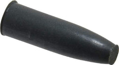 Cratex - 9/32" Max Diam x 1" Long, Cone, Rubberized Point - Very Fine Grade, Silicon Carbide, 1/16" Arbor Hole, Unmounted - Apex Tool & Supply