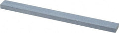 Made in USA - 240 Grit Silicon Carbide Rectangular Polishing Stone - Very Fine Grade, 1/2" Wide x 6" Long x 1/4" Thick - Apex Tool & Supply
