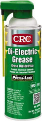 CRC - 16 oz Aerosol Silicone General Purpose Grease - Opaque White, Food Grade, 400°F Max Temp, NLGIG 2, - Apex Tool & Supply