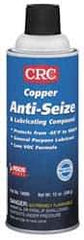 CRC - 16 oz Aerosol General Purpose Anti-Seize Lubricant - Copper, -95 to 1,800°F, Bronze, Water Resistant - Apex Tool & Supply