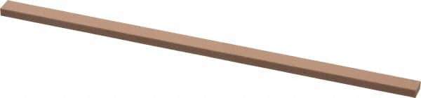 Made in USA - 400 Grit Aluminum Oxide Rectangular Polishing Stone - Super Fine Grade, 1/4" Wide x 6" Long x 1/8" Thick - Apex Tool & Supply