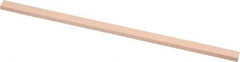 Made in USA - 600 Grit Aluminum Oxide Rectangular Polishing Stone - Super Fine Grade, 1/4" Wide x 6" Long x 1/8" Thick - Apex Tool & Supply