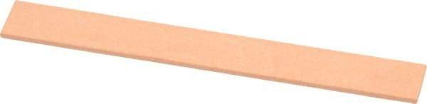 Value Collection - 220 Grit Aluminum Oxide Rectangular Polishing Stone - Very Fine Grade, 1/2" Wide x 4" Long x 1/16" Thick - Apex Tool & Supply