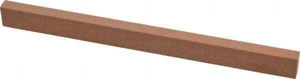 Made in USA - 180 Grit Aluminum Oxide Rectangular Polishing Stone - Very Fine Grade, 1/2" Wide x 6" Long x 1/4" Thick - Apex Tool & Supply