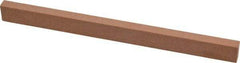 Made in USA - 180 Grit Aluminum Oxide Rectangular Polishing Stone - Very Fine Grade, 1/2" Wide x 6" Long x 1/4" Thick - Apex Tool & Supply