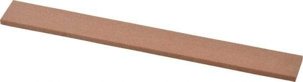 Made in USA - 180 Grit Aluminum Oxide Rectangular Polishing Stone - Very Fine Grade, 3/4" Wide x 6" Long x 1/8" Thick - Apex Tool & Supply