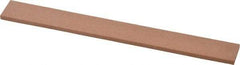 Made in USA - 180 Grit Aluminum Oxide Rectangular Polishing Stone - Very Fine Grade, 3/4" Wide x 6" Long x 1/8" Thick - Apex Tool & Supply