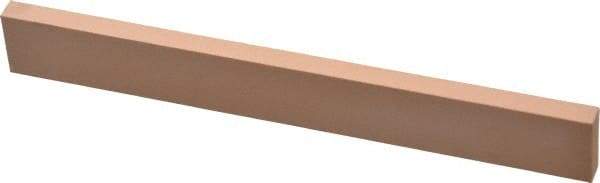 Made in USA - 400 Grit Aluminum Oxide Rectangular Polishing Stone - Super Fine Grade, 3/4" Wide x 6" Long x 1/4" Thick - Apex Tool & Supply