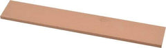 Made in USA - 400 Grit Aluminum Oxide Rectangular Polishing Stone - Super Fine Grade, 1" Wide x 6" Long x 1/8" Thick - Apex Tool & Supply