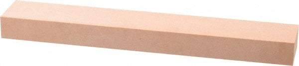 Made in USA - 320 Grit Aluminum Oxide Rectangular Polishing Stone - Extra Fine Grade, 1" Wide x 6" Long x 1/2" Thick - Apex Tool & Supply