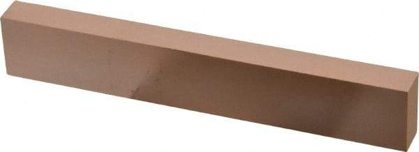 Made in USA - 400 Grit Aluminum Oxide Rectangular Polishing Stone - Super Fine Grade, 1" Wide x 6" Long x 1/2" Thick - Apex Tool & Supply