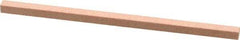 Made in USA - 180 Grit Aluminum Oxide Square Polishing Stone - Very Fine Grade, 5/32" Wide x 4" Long x 5/32" Thick - Apex Tool & Supply