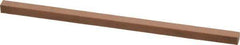 Made in USA - 400 Grit Aluminum Oxide Square Polishing Stone - Super Fine Grade, 5/32" Wide x 4" Long x 5/32" Thick - Apex Tool & Supply
