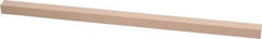 Made in USA - 320 Grit Aluminum Oxide Square Polishing Stone - Extra Fine Grade, 1/4" Wide x 6" Long x 1/4" Thick - Apex Tool & Supply