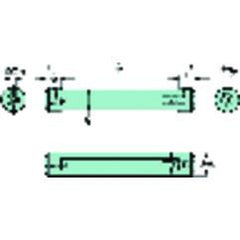 CXS-A20-04-06 Cylindrical Shank With Flat To CoroTurn® XS Double-Ended Adaptor - Apex Tool & Supply