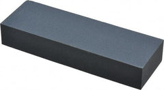 Norton - 6" Long x 2" Wide x 1" Thick, Silicon Carbide Sharpening Stone - Rectangle, Fine Grade - Apex Tool & Supply