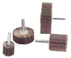 Norton - Mounted Flap Wheels Abrasive Type: Coated Outside Diameter (Inch): 8 - Apex Tool & Supply