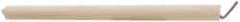 Made in USA - 3" Long x 1/4" Wide x 1/4" Thick, Novaculite Sharpening Stone - Triangle, Ultra Fine Grade - Apex Tool & Supply