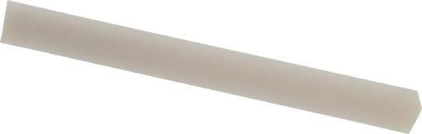 Made in USA - 3" Long x 3/8" Wide x 3/8" Thick, Novaculite Sharpening Stone - Triangle, Ultra Fine Grade - Apex Tool & Supply
