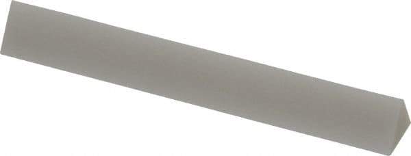 Made in USA - 3" Long x 1/2" Wide x 1/2" Thick, Novaculite Sharpening Stone - Triangle, Ultra Fine Grade - Apex Tool & Supply