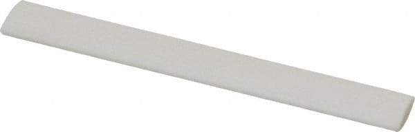 Made in USA - 3" Long x 1/2" Wide x 3/16" Thick, Novaculite Sharpening Stone - Oval, Ultra Fine Grade - Apex Tool & Supply