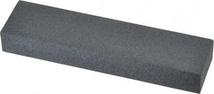 Made in USA - 4" Long x 1" Wide x 1/2" Thick, Silicon Carbide Sharpening Stone - Rectangle, Medium Grade - Apex Tool & Supply