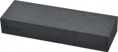 Made in USA - 6" Long x 2" Wide x 5/8" Thick, Silicon Carbide Sharpening Stone - Rectangle, Medium Grade - Apex Tool & Supply