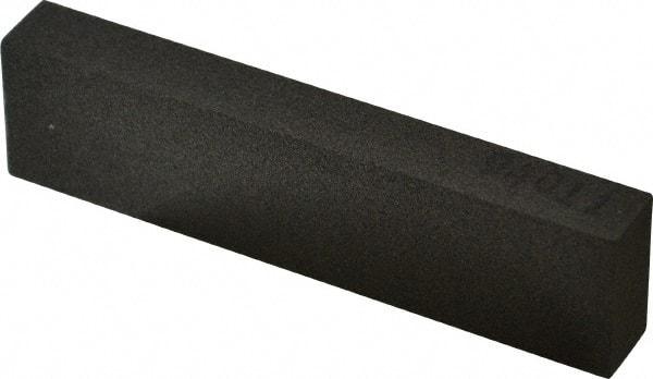 Made in USA - 4" Long x 1" Wide x 1/2" Thick, Aluminum Oxide Sharpening Stone - Rectangle, Coarse Grade - Apex Tool & Supply