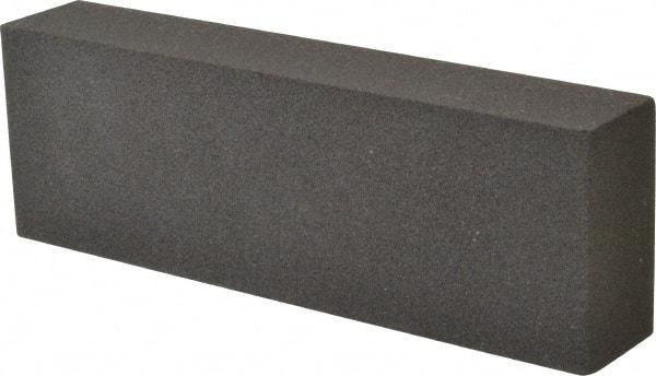 Made in USA - 6" Long x 2" Wide x 1" Thick, Aluminum Oxide Sharpening Stone - Rectangle, Coarse Grade - Apex Tool & Supply