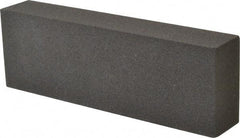Made in USA - 6" Long x 2" Wide x 1" Thick, Aluminum Oxide Sharpening Stone - Rectangle, Coarse Grade - Apex Tool & Supply