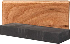 Made in USA - 6" Long x 2" Wide x 3/4" Thick, Novaculite Sharpening Stone - Rectangle, Extra Fine Grade - Apex Tool & Supply