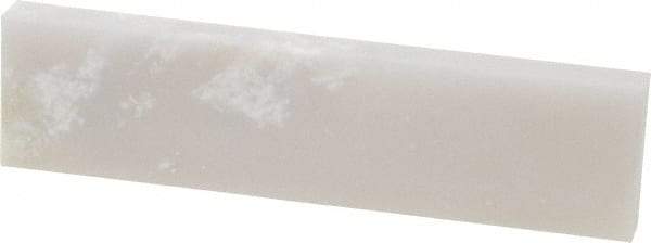 Made in USA - 4" Long x 1" Wide x 3/8" Thick, Novaculite Sharpening Stone - Flat, Extra Fine Grade - Apex Tool & Supply