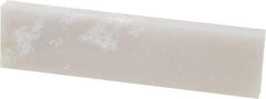 Made in USA - 4" Long x 1" Wide x 3/8" Thick, Novaculite Sharpening Stone - Flat, Extra Fine Grade - Apex Tool & Supply