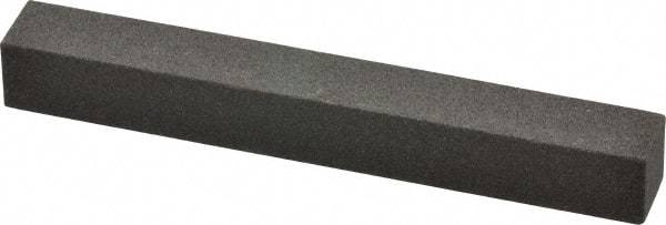 Made in USA - 4" Long x 1/2" Wide x 1/2" Thick, Aluminum Oxide Sharpening Stone - Square, Coarse Grade - Apex Tool & Supply
