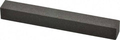 Made in USA - 4" Long x 1/2" Wide x 1/2" Thick, Aluminum Oxide Sharpening Stone - Square, Coarse Grade - Apex Tool & Supply