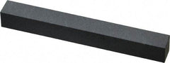 Made in USA - 3" Long x 3/8" Wide x 3/8" Thick, Novaculite Sharpening Stone - Square, Ultra Fine Grade - Apex Tool & Supply