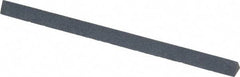 Made in USA - 4" Long x 1/4" Wide x 1/4" Thick, Silicon Carbide Sharpening Stone - Triangle, Fine Grade - Apex Tool & Supply