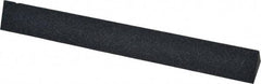 Made in USA - 4" Long x 1/2" Wide x 1/2" Thick, Silicon Carbide Sharpening Stone - Triangle, Medium Grade - Apex Tool & Supply
