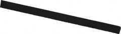 Made in USA - 4" Long x 1/4" Wide x 1/4" Thick, Aluminum Oxide Sharpening Stone - Triangle, Coarse Grade - Apex Tool & Supply