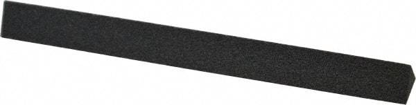 Made in USA - 4" Long x 3/8" Wide x 3/8" Thick, Aluminum Oxide Sharpening Stone - Triangle, Coarse Grade - Apex Tool & Supply