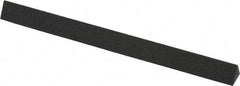 Made in USA - 6" Long x 1/2" Wide x 1/2" Thick, Aluminum Oxide Sharpening Stone - Triangle, Coarse Grade - Apex Tool & Supply