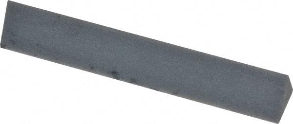 Made in USA - 3" Long x 1/2" Wide x 1/2" Thick, Novaculite Sharpening Stone - Triangle, Ultra Fine Grade - Apex Tool & Supply